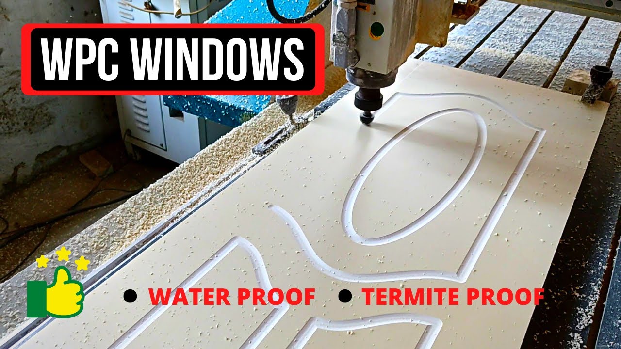 WPC WINDOWS AND DOORS | 3PANEL WPC WINDOWS CNC DESIGN | EEZEE BOARD #cncdoordesign  #door   #wpcdoor