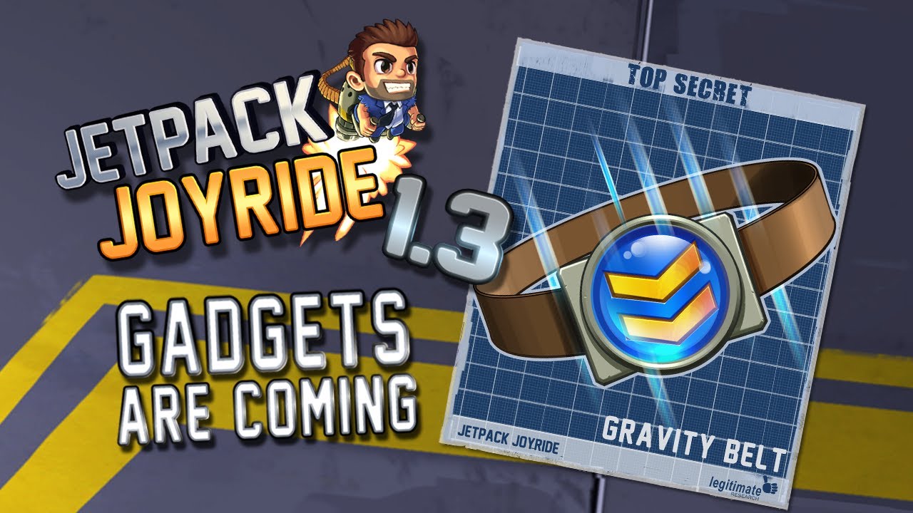 Jetpack Joyride 1.3 - Gadgets Update 