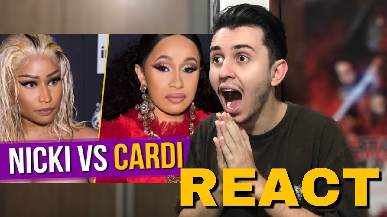 REACT TRETA POP: NICKI MINAJ VS CARDI B