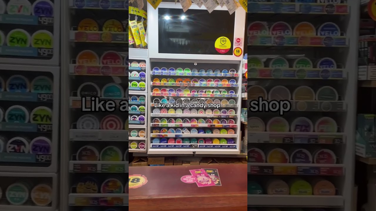 ✨ Visit a Candy-Like Snus Shop Today! ✨  #aesthetic #reels