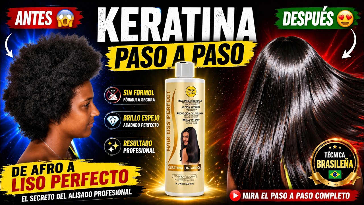 Aplicación de keratina Hair Liss Perfect paso a paso