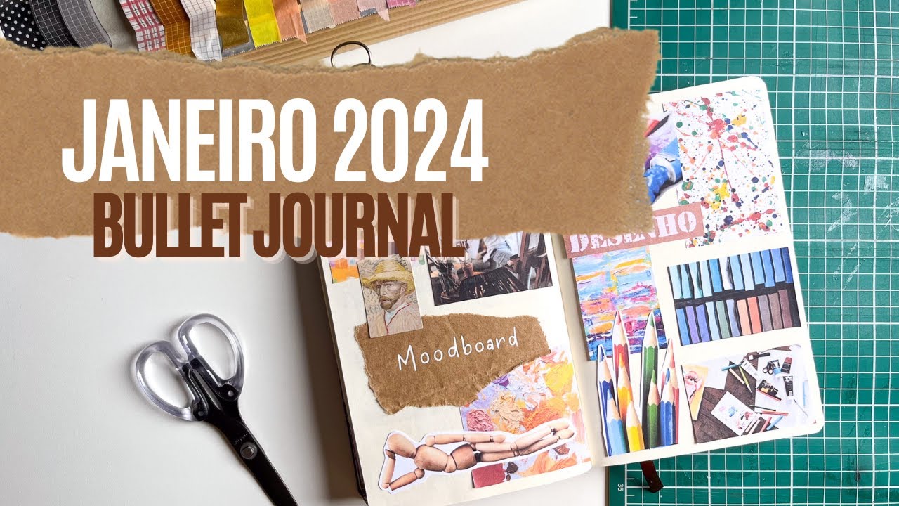 Bullet Journal Janeiro 2024 | Planeje Comigo e Comece o Ano Inspirada pelas suas Metas