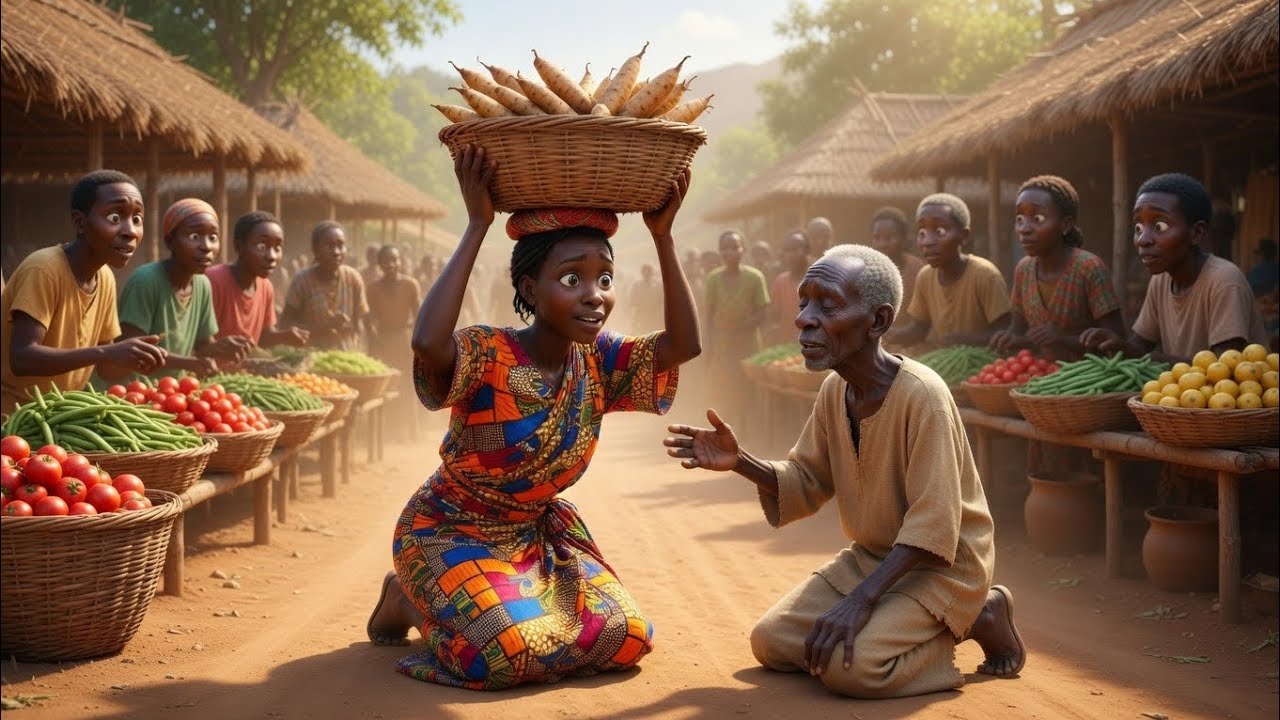 The Poor Orphan Girl Met a Blind Man… Here’s the Kindness She Showed Him.