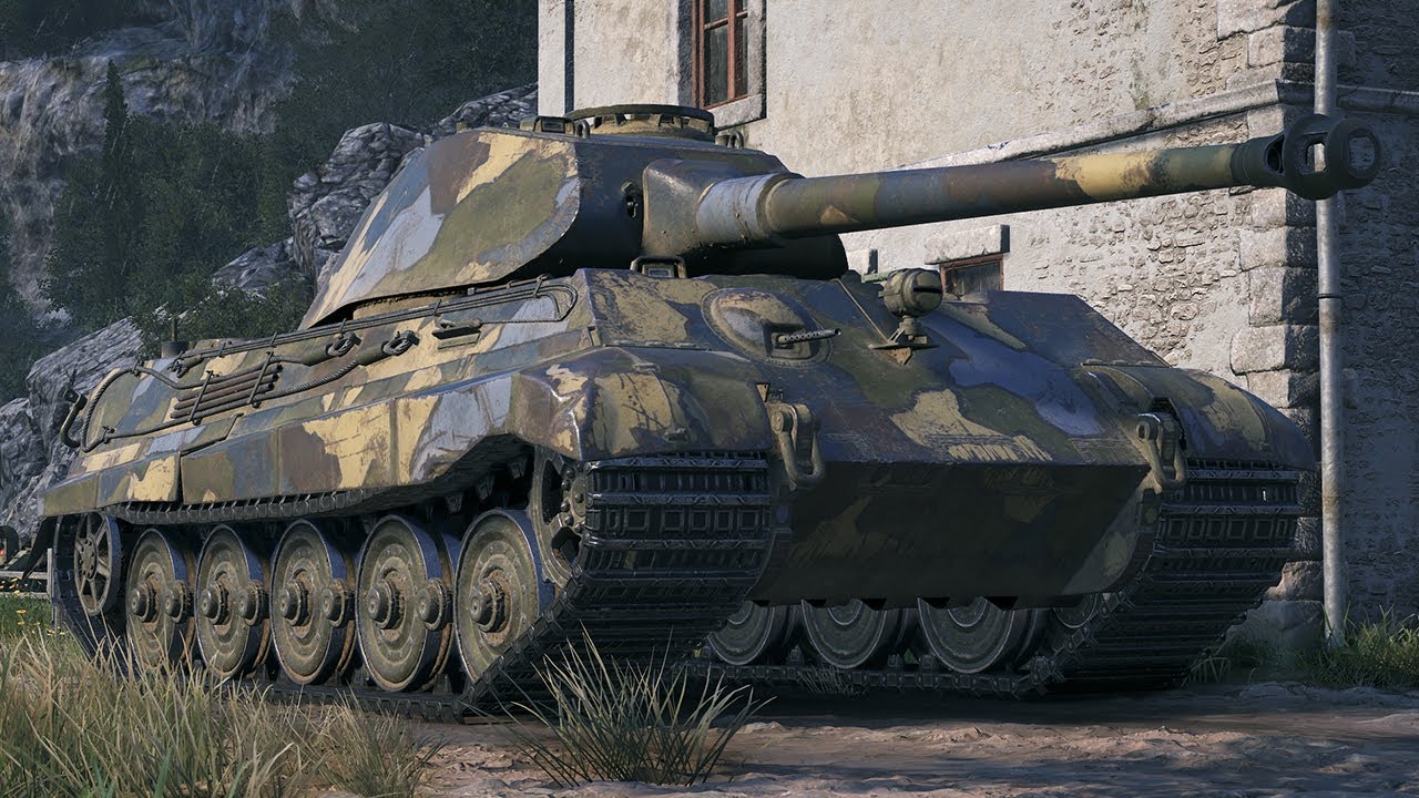 World of Tanks - Tiger II - 10 Kills 6,1K Damage (Mines)