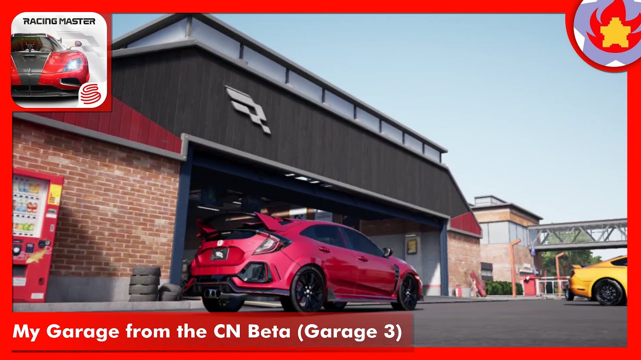 My Garage from the CN Beta (Garage 3) | Racing Master