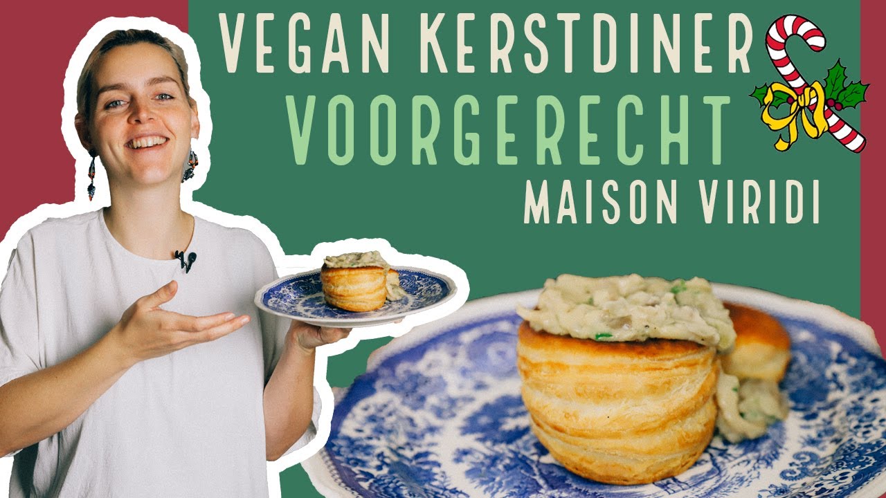 Huisgemaakte VEGAN PASTEIBAKJES met PADDENSTOELEN RAGOUT, mijn VOORGERECHT voor het VEGAN KERSTDINER