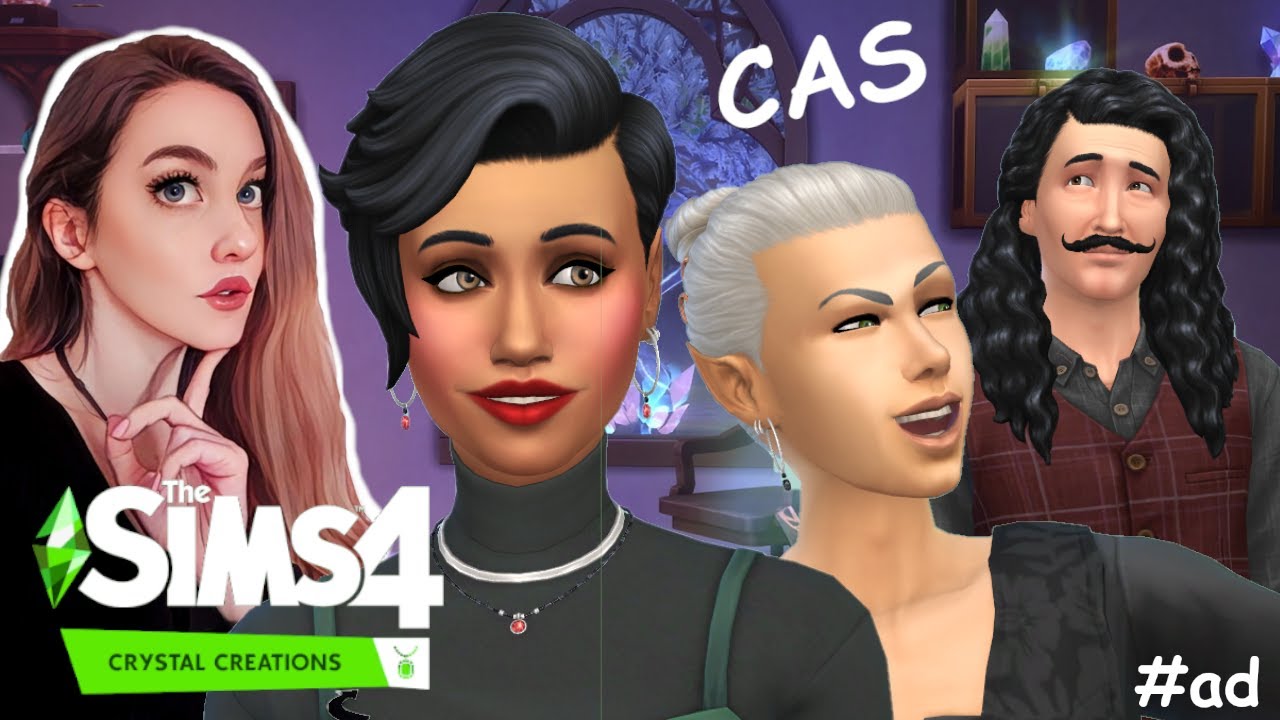 #ad || 💍Crystal Creations 💎Create A Sim 💎 Early Access 🗝️ First Look