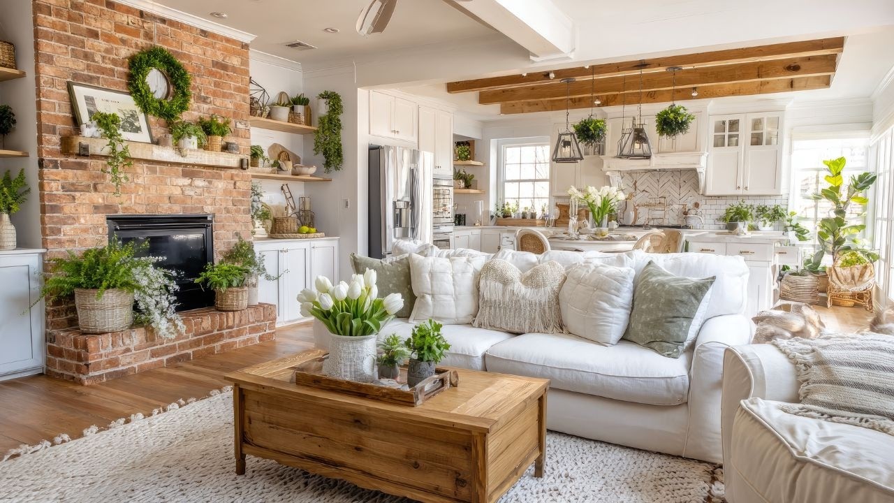 Весна 2026: Переосмысление стиля загородного дома 🌿 | Уютный коттеджный стиль, выглядящий роскошно