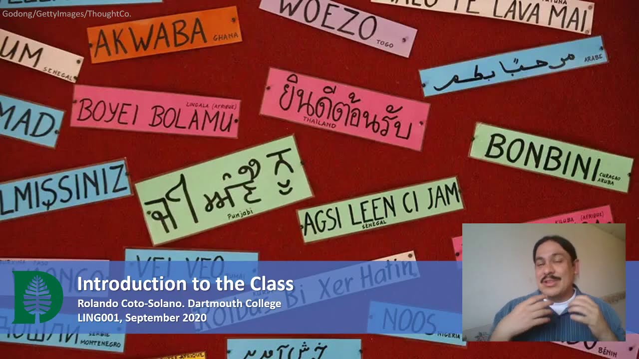 Welcome to Introduction to Linguistics! (IntroLing 2020F.W01.01)