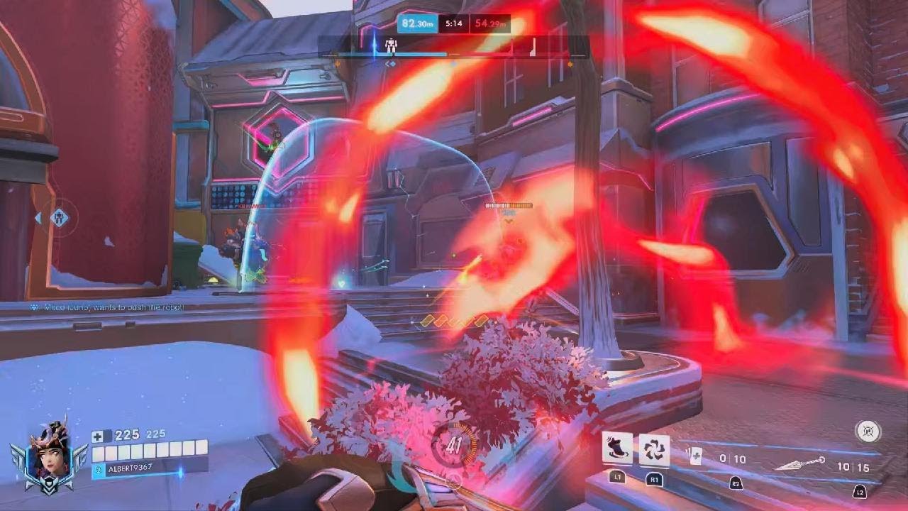 Overwatch - When everyone on your team helps each other out