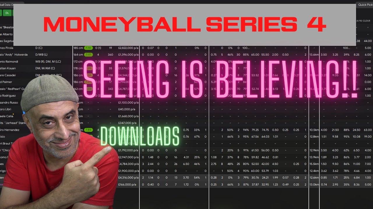 SEEING IS BELIEVING - Moneyball Series Part 4 - FM22