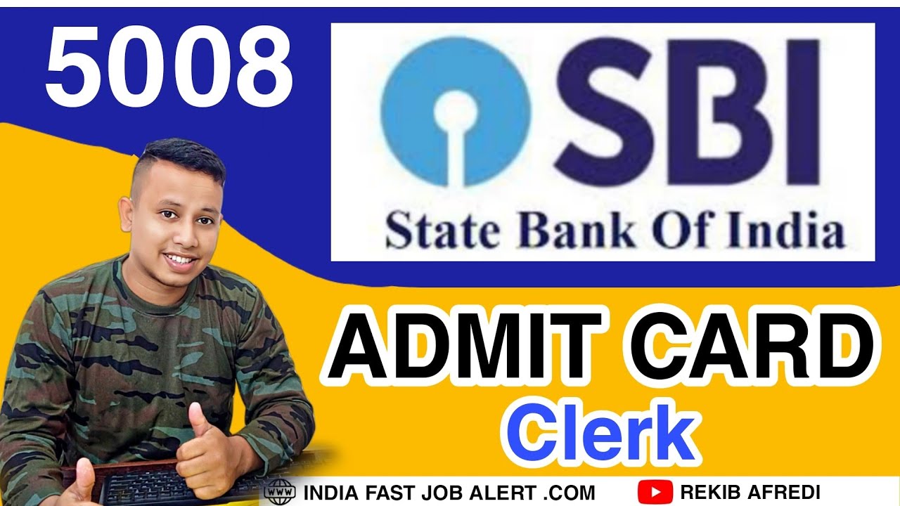 Admit Card download link Available 😍 || SBI Clerk Admit Card 2022 @REKIBAFREDI