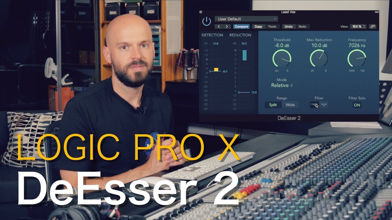 Logic Pro X DeEsser 2 Review | Zed Marty Production