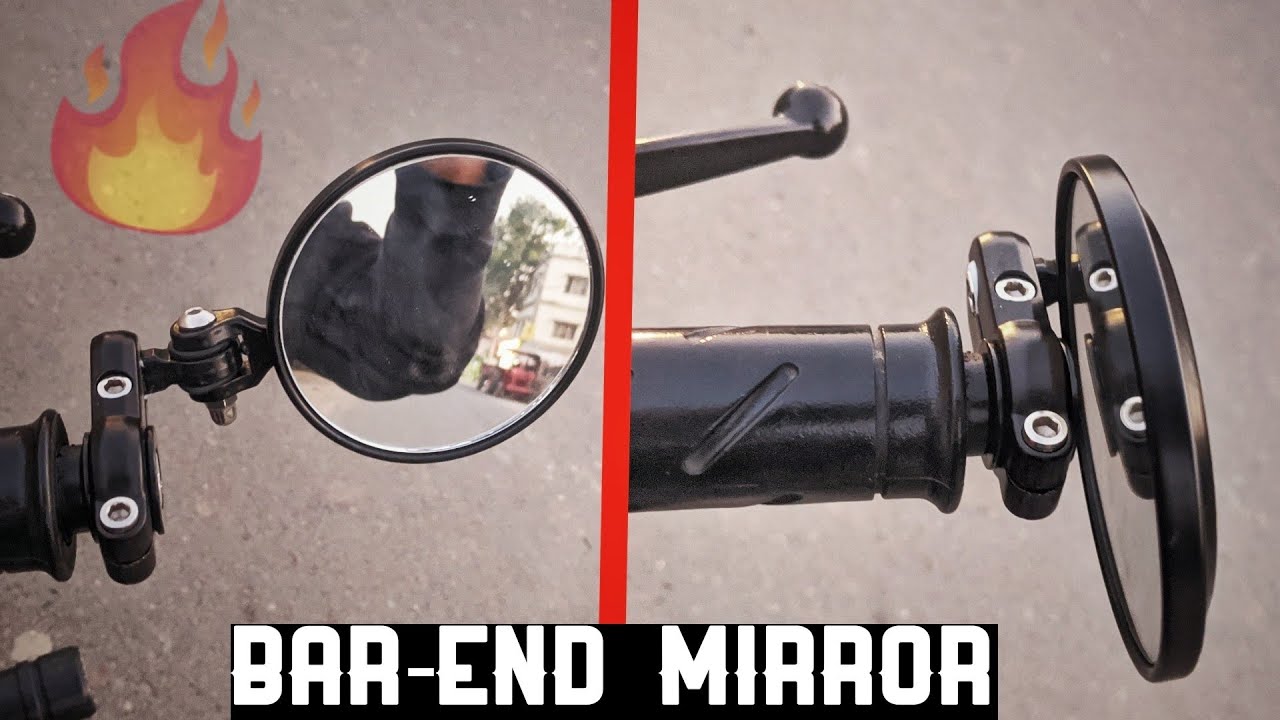 Coolest Adjustable Bar End Mirror 🔥🔥😍 || KingBullet ||