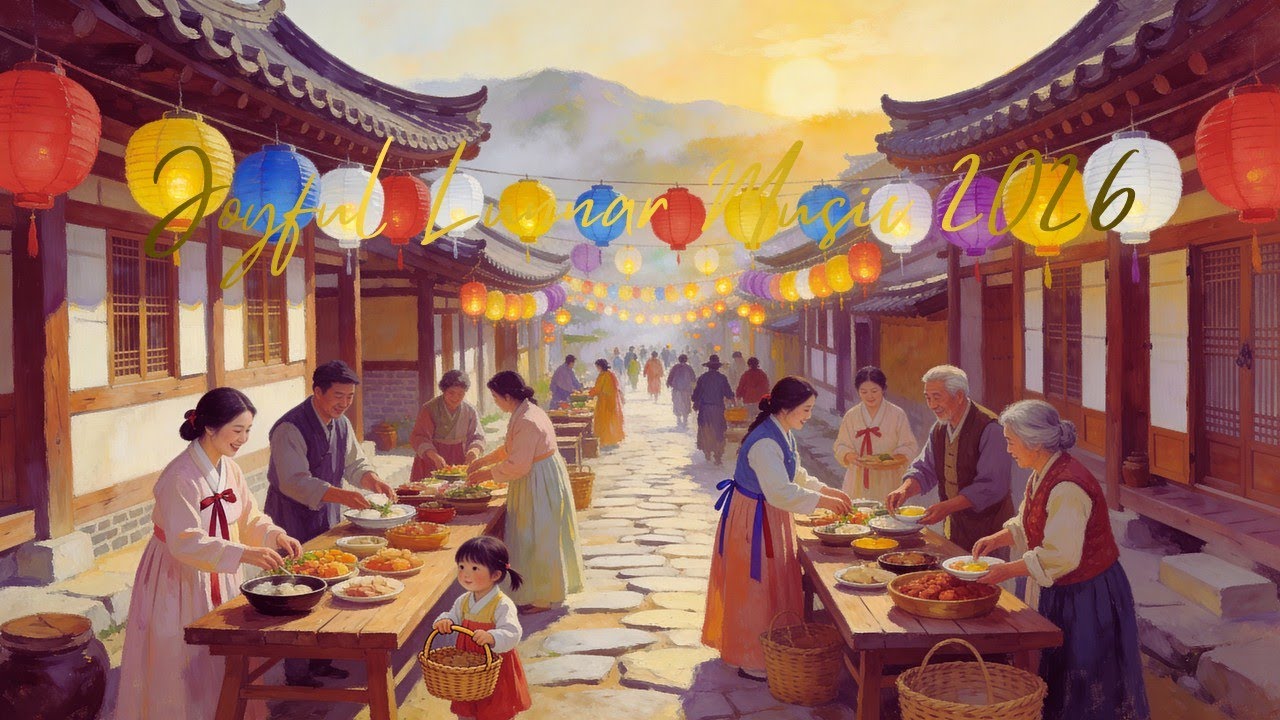 🧧 Best Joyful Lunar New Year Music with Festive Village Vibes 2026 🎋