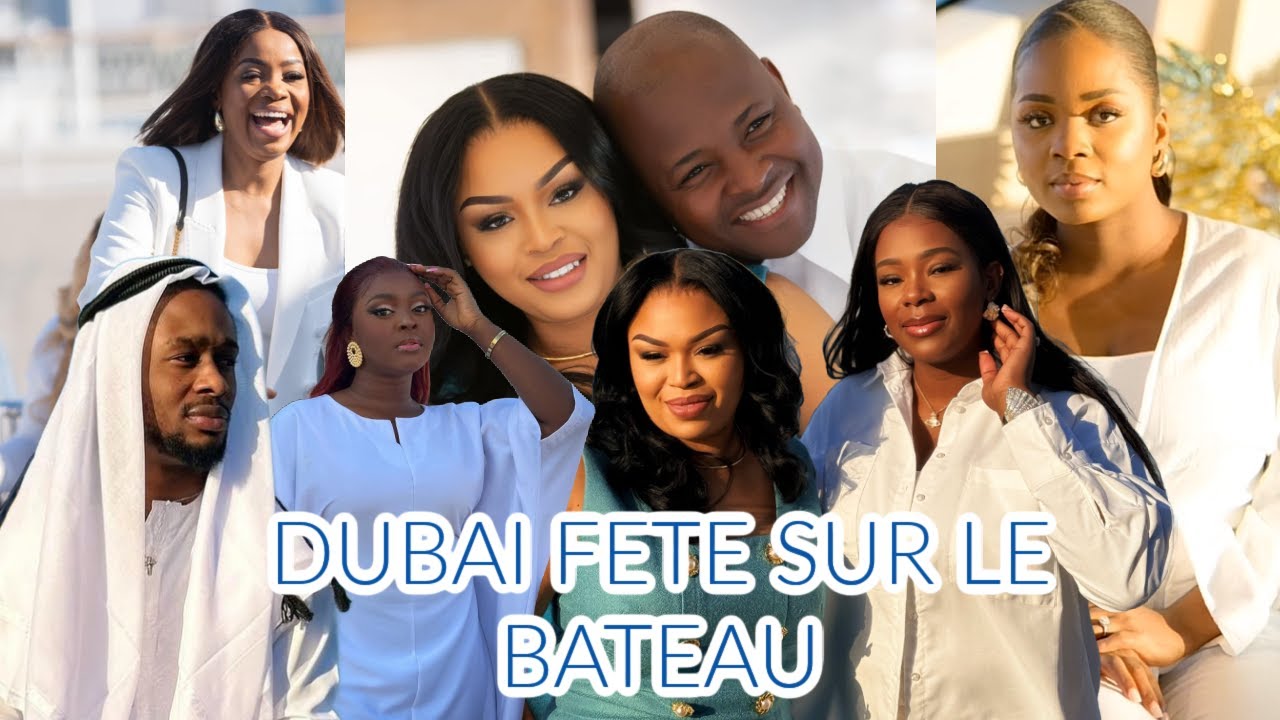INCROYABLE ANNIVERSAIRE DE MARIAM BONDO LA CEO DE @MAAJABUGOSPEL A DUBAI DANS UN BATEAU | ADRIENNE