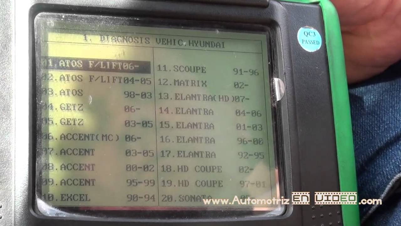 Programacion de Llave Hyundai Accent