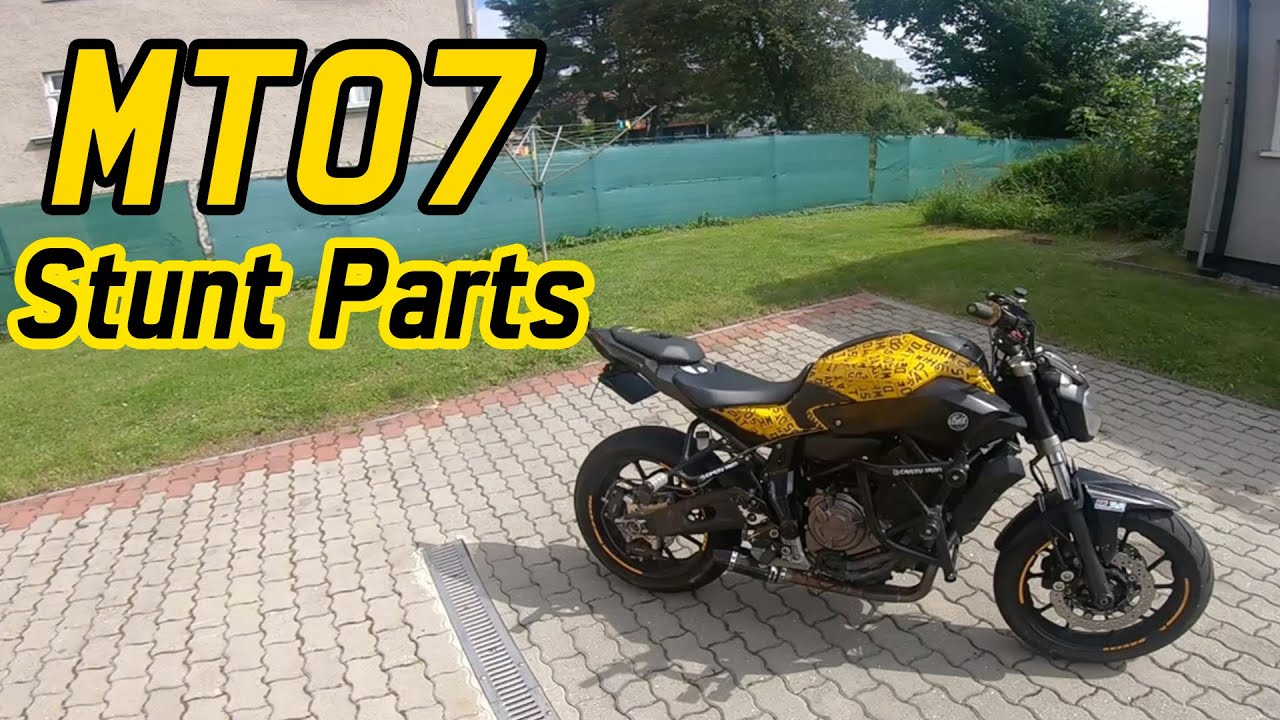 Yamaha MT07 Stunt Build (PART 1) #mt07 #fz07