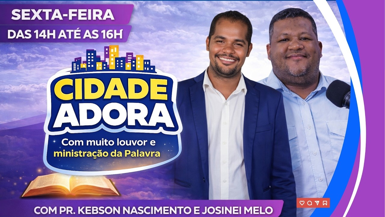 CIDADE ADORA - LOUVOR E PALAVRA / CIDADE FM 105,9 PALESTINA DO PARÁ
