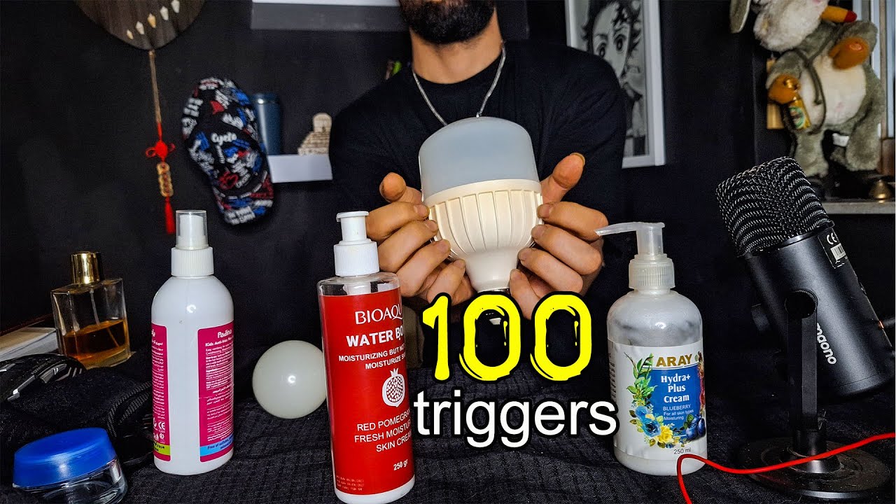 ASMR 100+ Triggers in 19 Minutes (no talking)