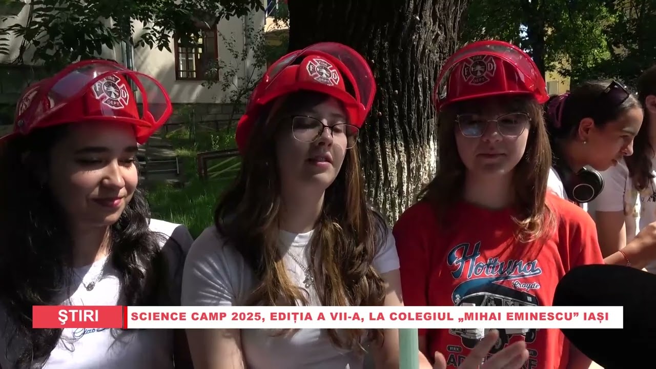 SCIENCE CAMP 2025 COLEGIUL MIHAI EMINESCU IAȘI | 100 Experimente Științifice Spectaculoase