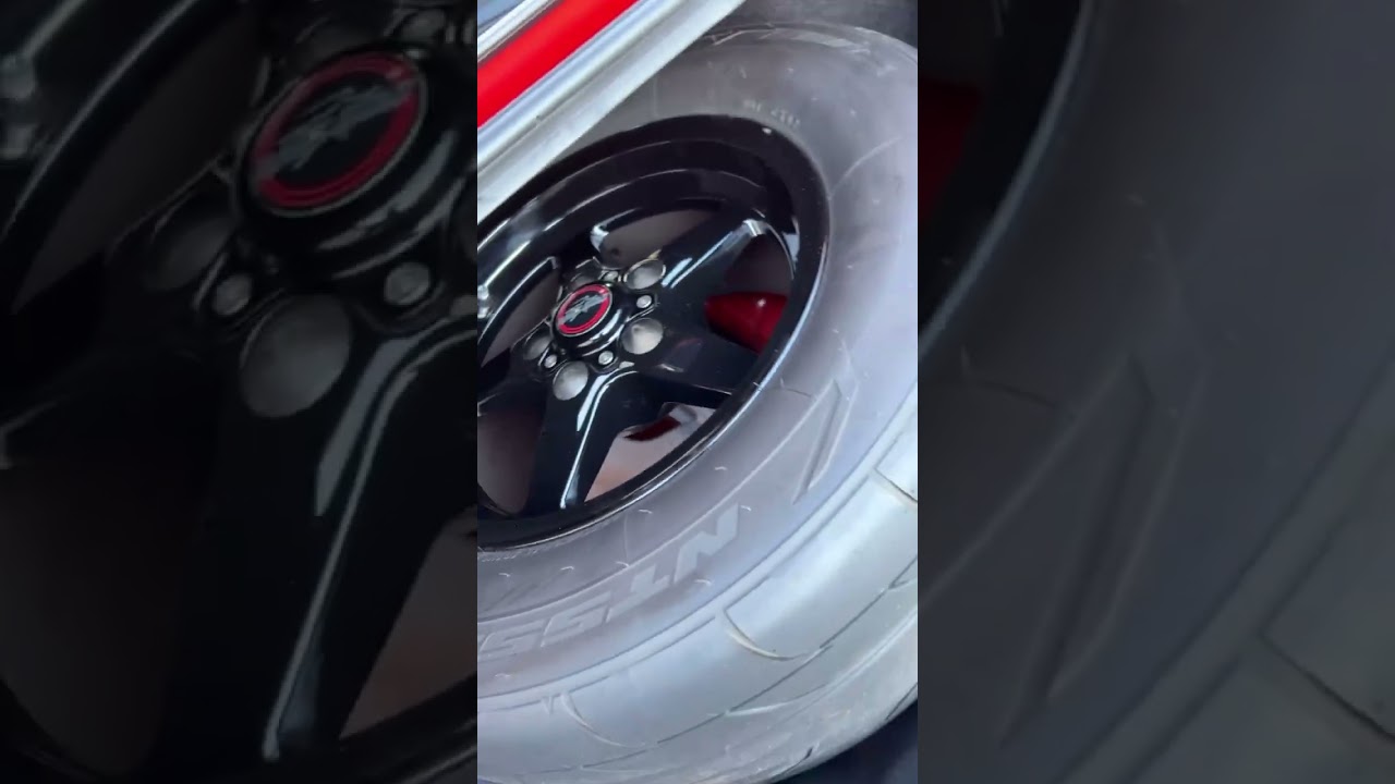 New slicks race star for the #mustang #gt #castolocks #racestar