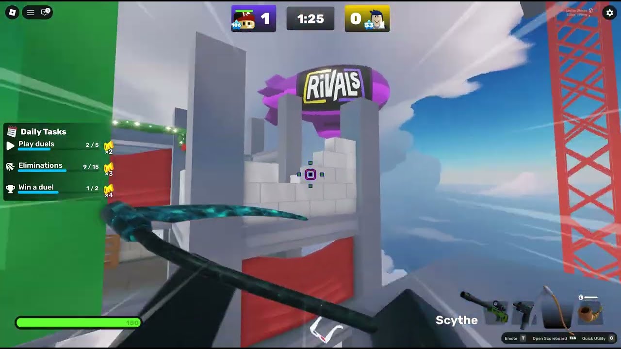 playing rivials match 4
