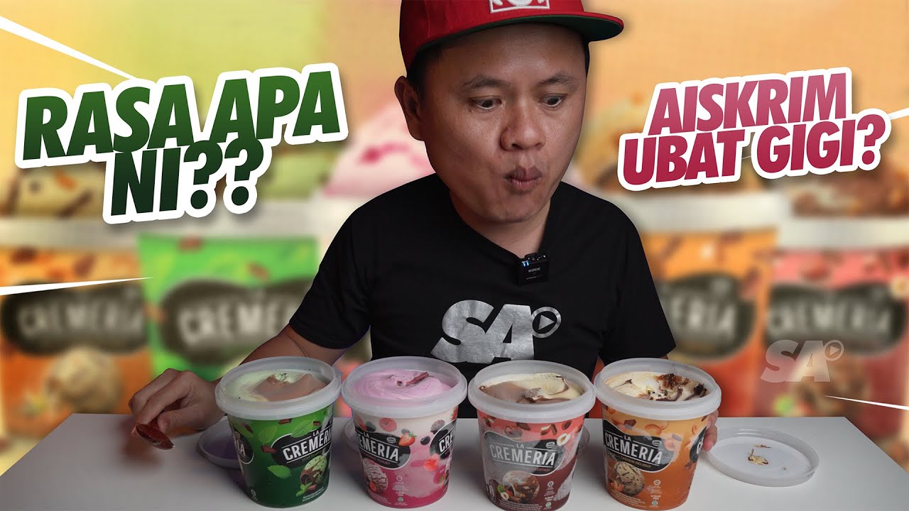 4 Aiskrim La Cremeria Nestle Yang Rasa Unik! Ada Perisa Ubat Gigi?
