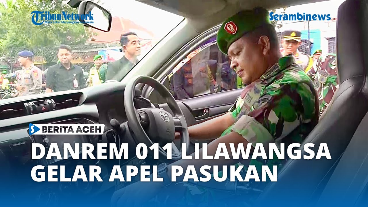 Danrem 011 Lilawangsa Pimpin Apel Gelar Pasukan Pengamanan Pilkada di Aceh