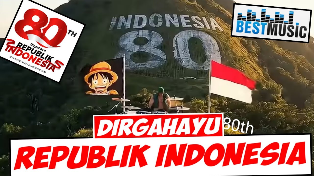 INDONESIA 80: SELAMAT ULANG TAHUN INDONESIAKU | 17 Agustus 2025 🇮🇩🎶