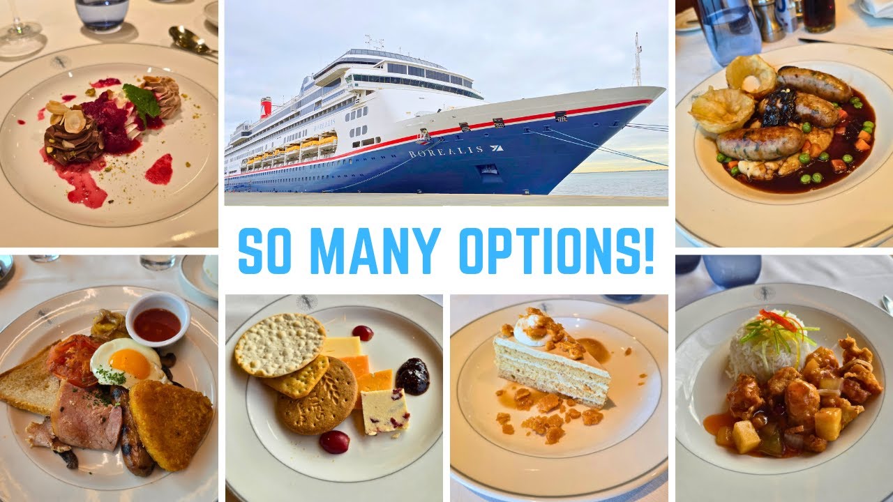 Fred Olsen's Borealis Dining Tour! 