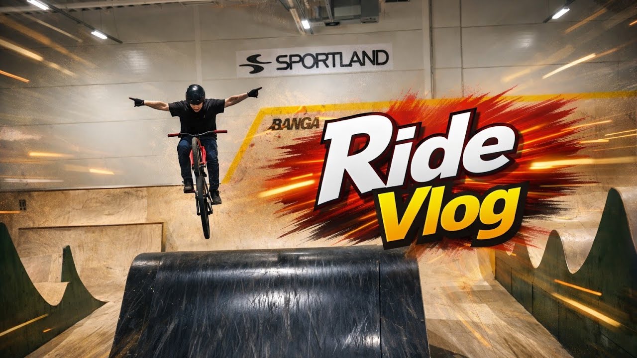 Indoor jumps and jibs MTB. RideVlog #9