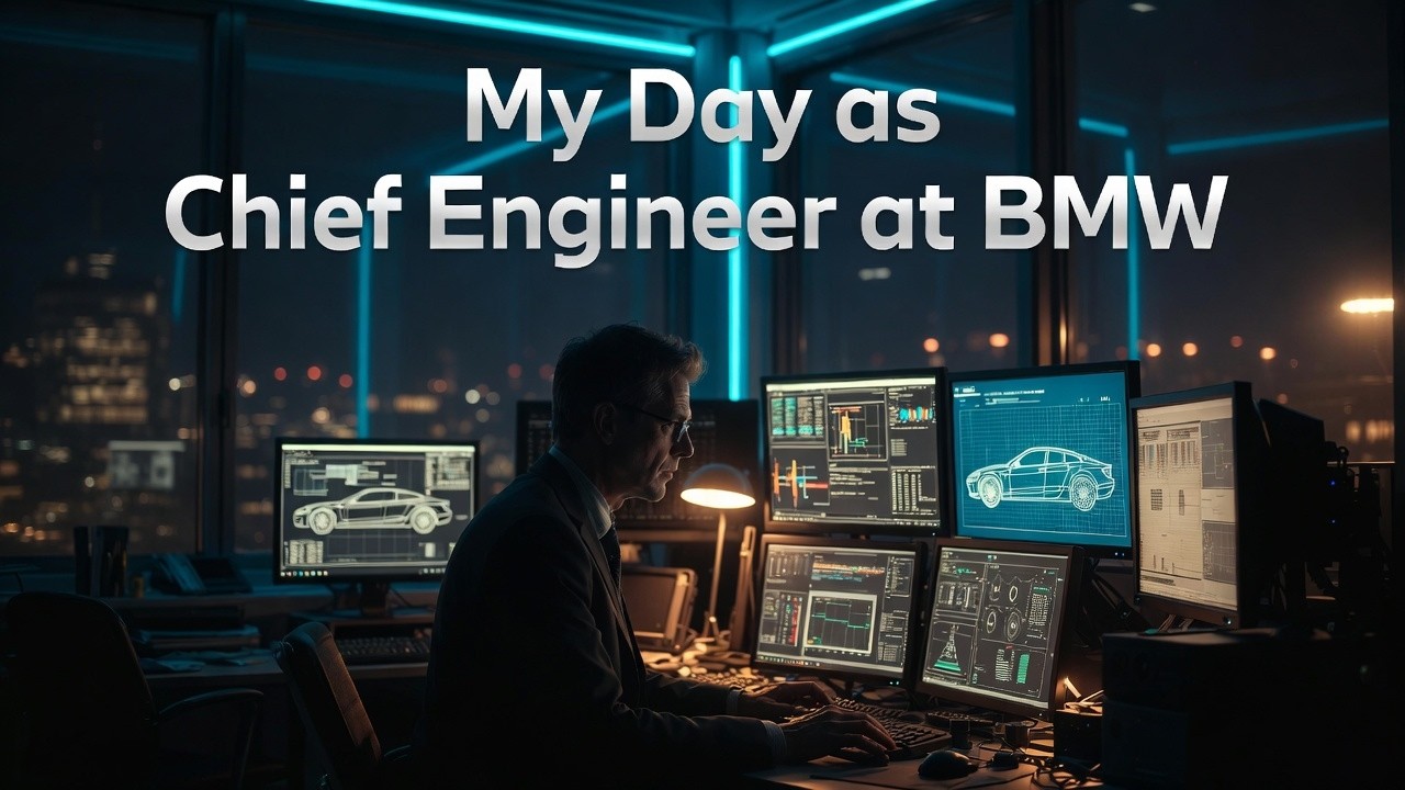 Мой день в качестве главного инженера в BMW #bmw #автомобиль #гаражнаяжизнь