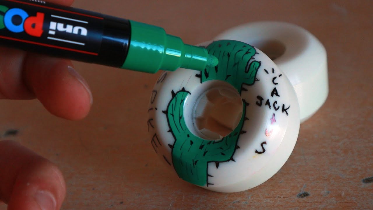 CUSTOMIZANDO RUEDAS de SKATE y las PATINO