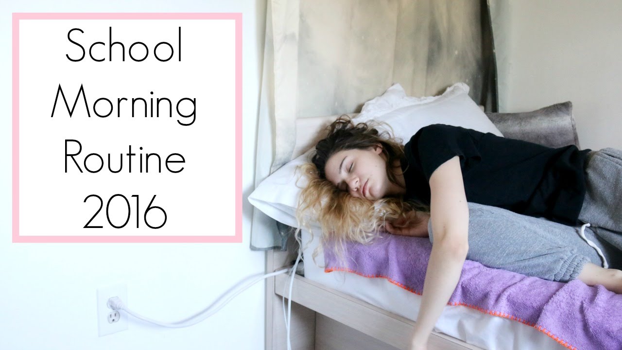 My School Morning Routine 2016 || BeautyChickee