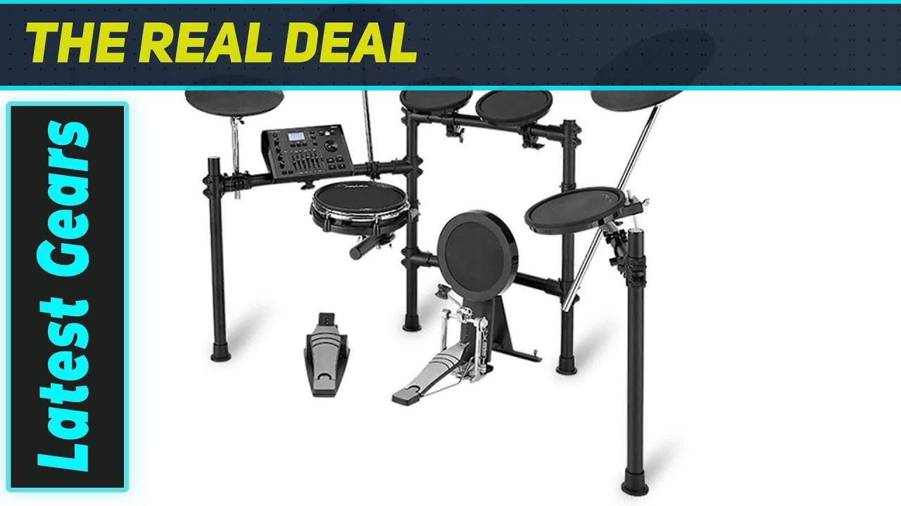 Профессиональная интеллектуальная барабанная установка Electronic Drum Mesh: непревзойденные впеч...