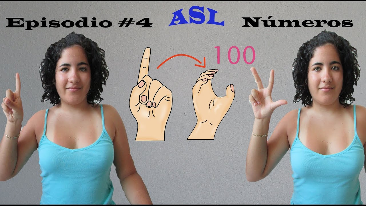 Números en Lenguaje de Señas Americano | Continuación | ASL Números.
