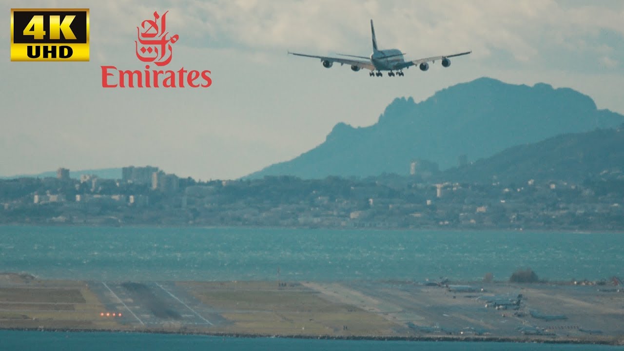 Beautiful Crosswind Landing ***A380***