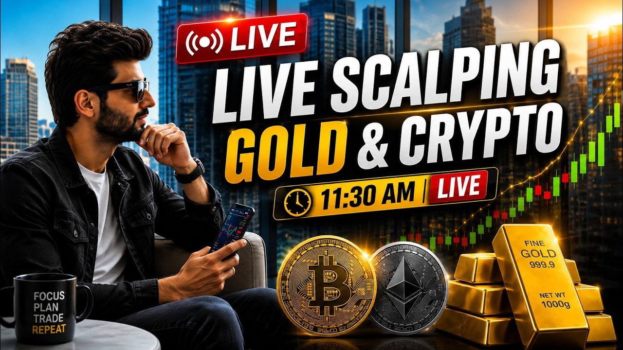 LIVE: BTC & Gold Analysis | 1 - Aug (V) #livetrading  #btc  #livestream  #goldtrading