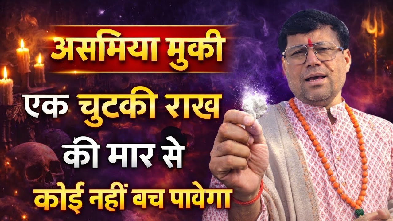 एक चुटकी राख की मार से कोई नही बच पायेगा।।असमिया मुर्की बड़े बड़े तांत्रिक फेल।।