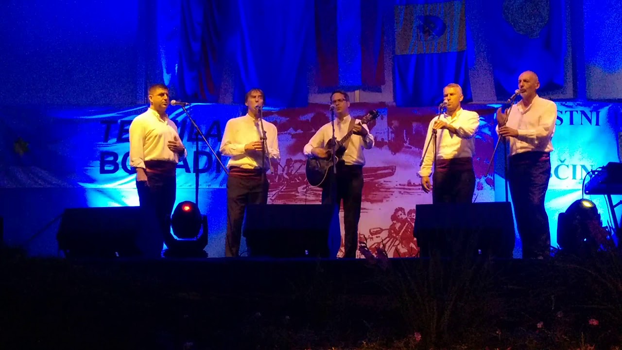 Žuta ruža   Klapa Contra   Dvorjane 20 07 2018