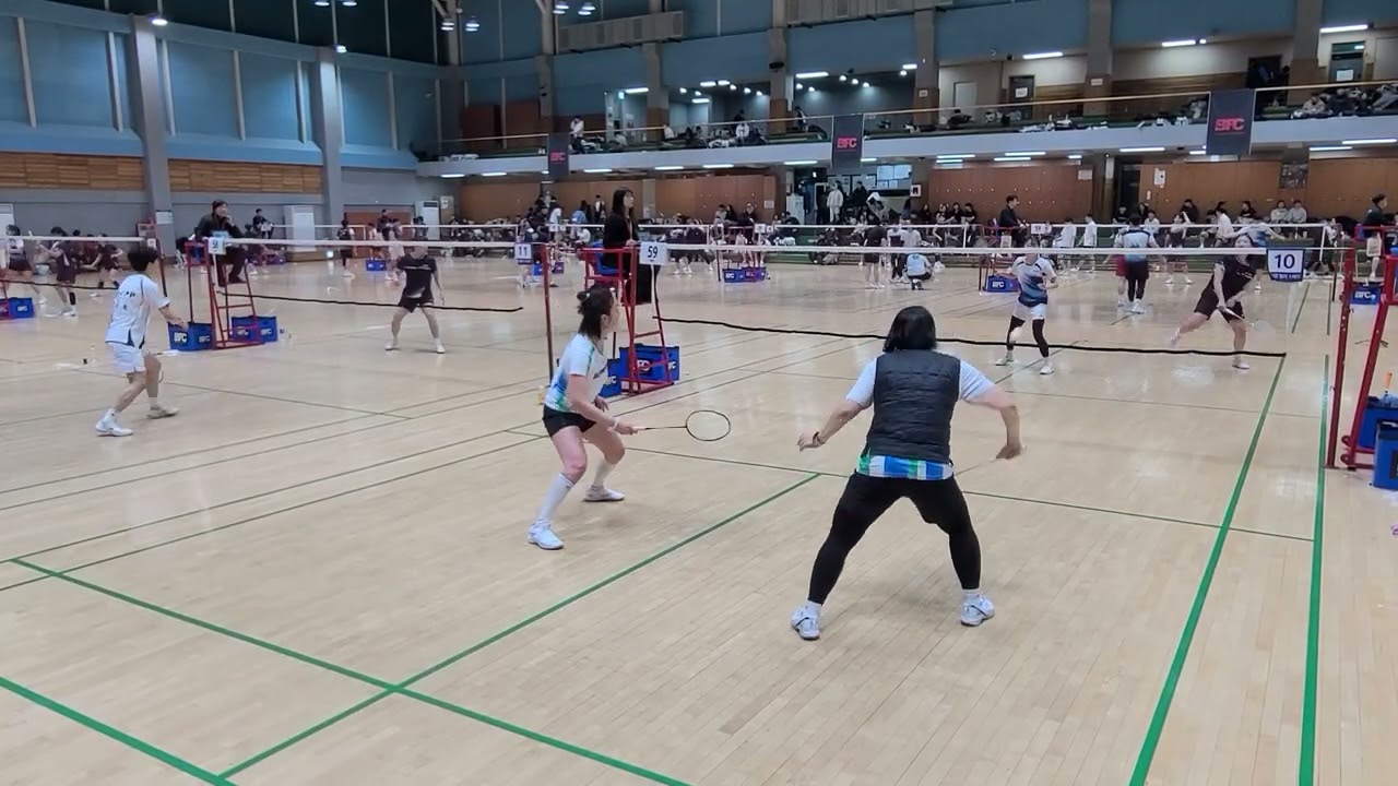 [2026/02/01] 2026 BFC019 in Seoul 전국배드민턴 대회 여복2040B 예선3경기 C&TOP ALLA 김나연/류연진