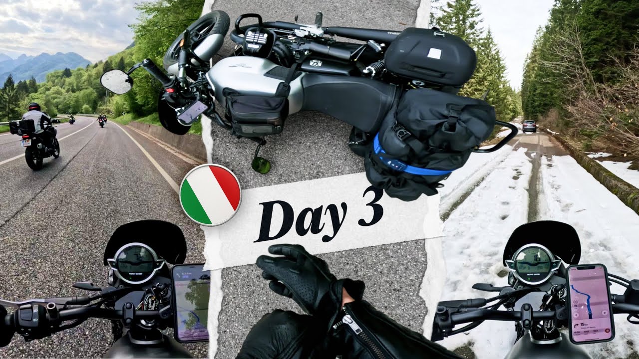 Northern Italy on Moto Guzzi V7 | Solo Motorcycle Trip – Day 3