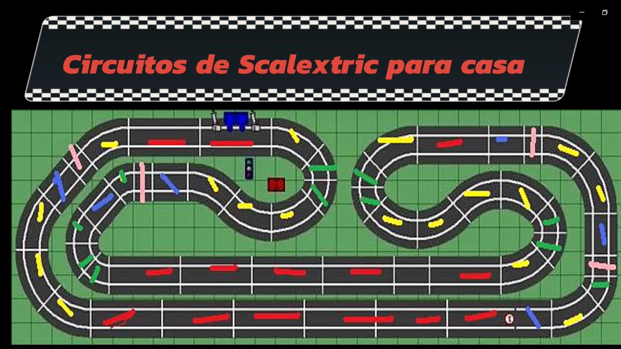 20.- 🏠 Circuitos de Scalextric en casa