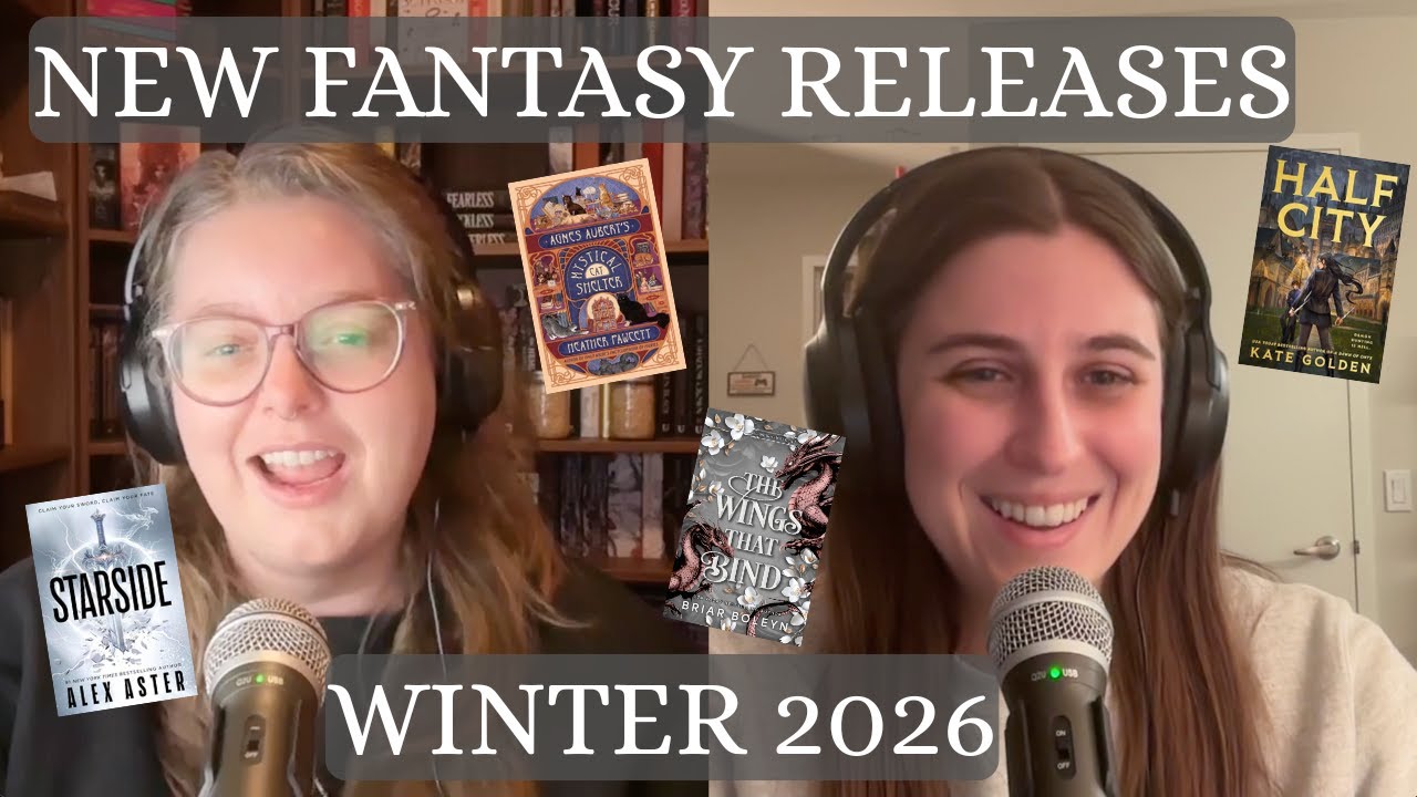 New Fantasy Book Releases: Winter 2026