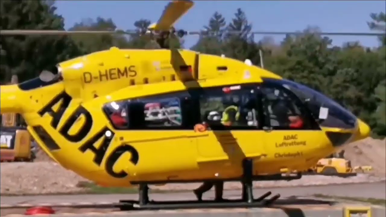 Christoph 1 - Abbestellt nach Start vom Klinikum Harlaching (während Umbaumaßnahmen)