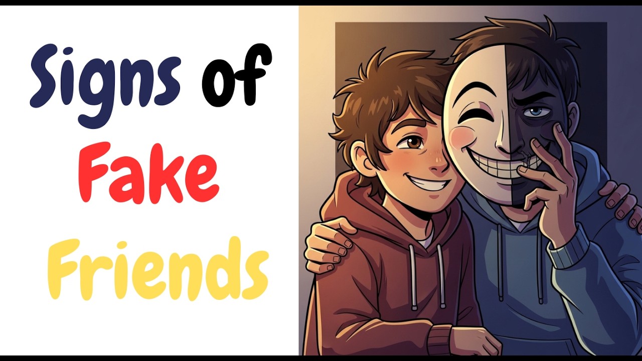 If You Feel THIS Around Your Friends, They Are Fake  - HiddenPsycheOfficial