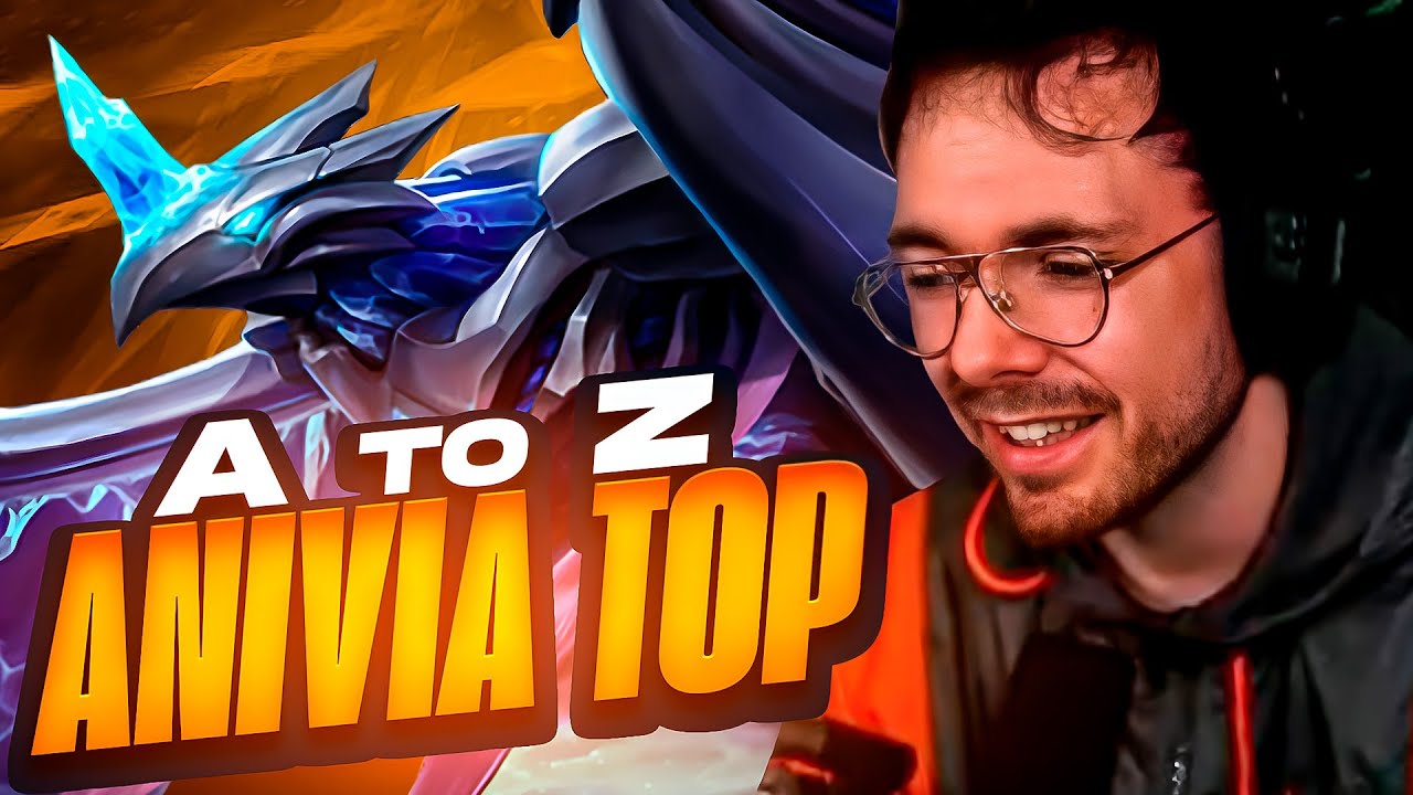 ANIVIA TOP 🔥 ESTE CAMPEON SI LO SE USAR! | de la A a la Z #7 | Reven