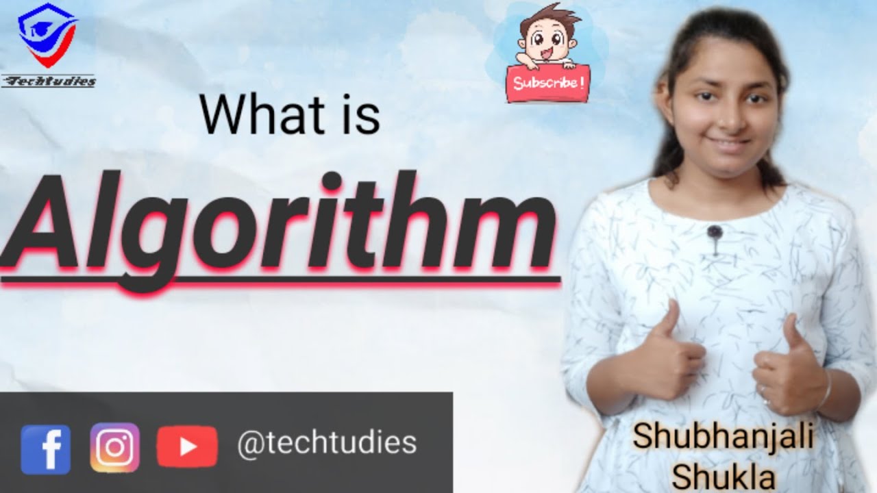 What Is Algorithm In Hindi | Computer Fundamental | Shubhanjali Shukla