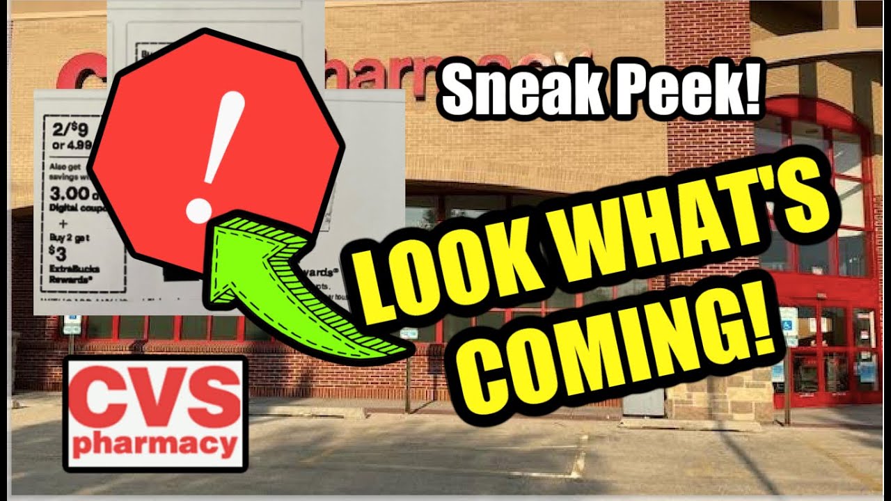 CVS SNEAK 👀 PEEK DEALS STARTING 8/20!